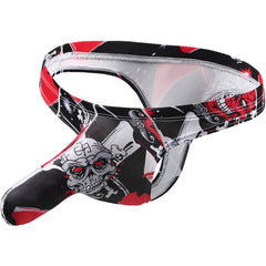 PS536 printed milk silk sexy thong