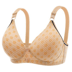 Printed Thin Comfortable Wireless Bra