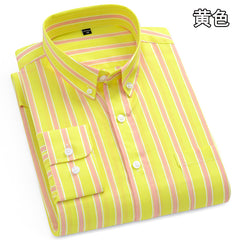 Men's 100% Cotton Striped Casual Shirt