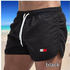 Men's casual youth multi-color sports swimming shorts men