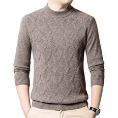 New Thickened Half Turtleneck Sweater