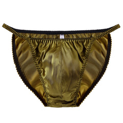 100% mulberry silk large pouch briefs