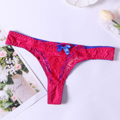Sexy lace see-through hollow low-waist pure Panties