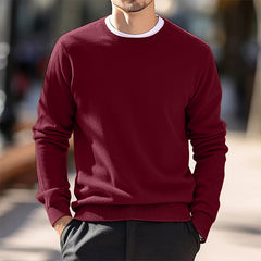 2024 New Men's Round Neck Knitted Sweater
