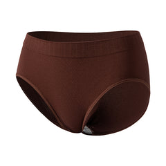[ 5PCS ] Cotton Large Size Seamless Sexy Solid Color Panties