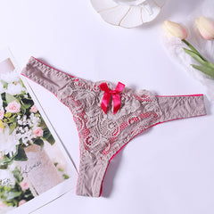 Sexy lace see-through hollow low-waist pure Panties