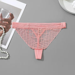 Lace Mesh Hollow Skin-friendly Sexy and Comfortable Thong