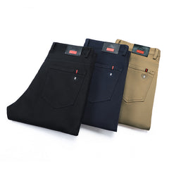 Men's Autumn and Winter Thick Casual Pants