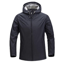 Men's Windproof and Rainproof Outdoor Sports Hooded Jacket