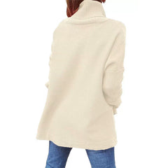 2023 Turtleneck Batwing Pullover Sweater