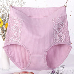 High Waist Plus Size Stretch Breathable Panties