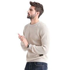 Men's New Round Neck Bottoming Sweater