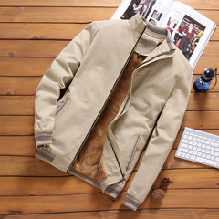 2023 Winter Men's Casual Loose Fleece Jacket