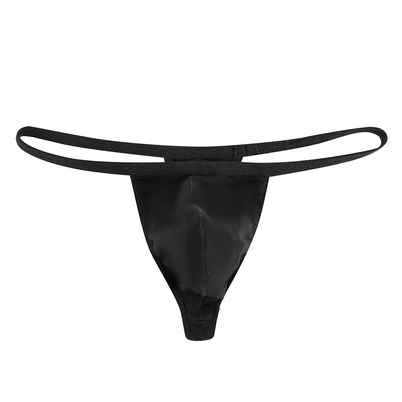 Men's New Low Waist Sexy Breathable Simple High-end Stretch Thong