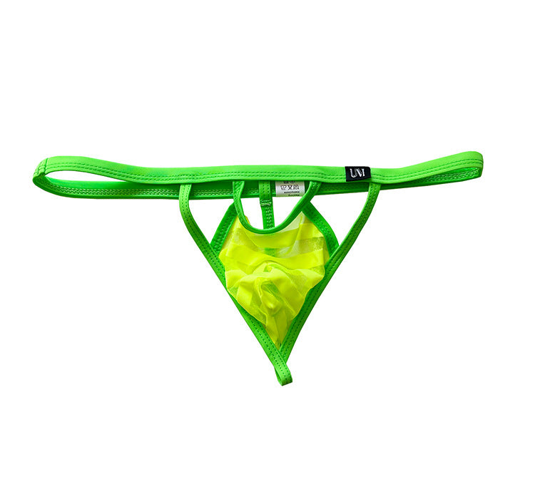 Men's Low-waist Mesh Transparent Sexy Thong