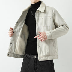 Men's New Winter Casual Sherpa Jacket