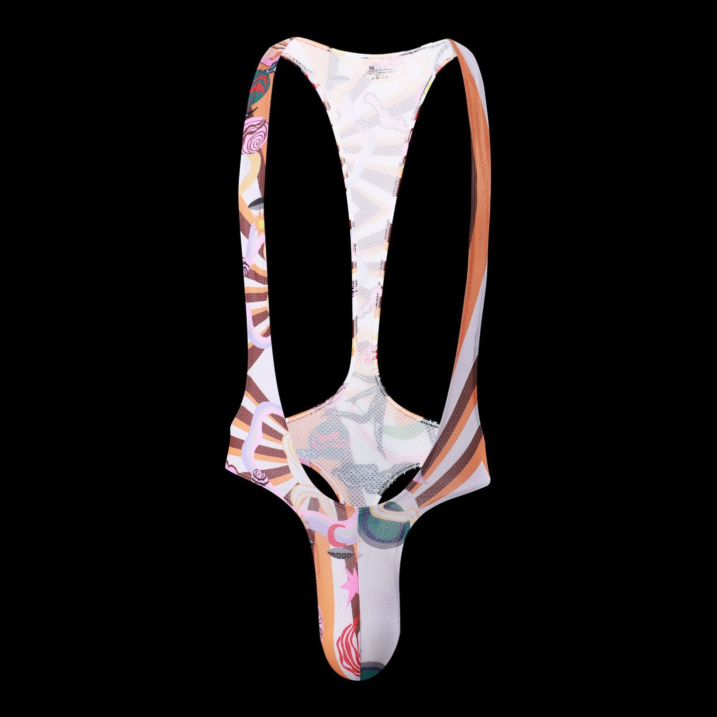 Printed Sexy Bodysuit Thong