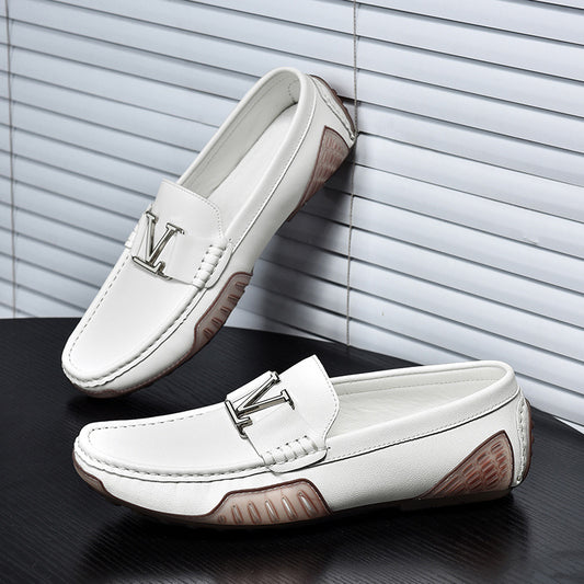 Genuine Leather Breathable Trendy Comfortable Casual Leather Shoes