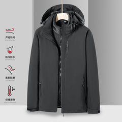 Windproof, Waterproof, Scratch-proof and Fleece Outdoor Jacket