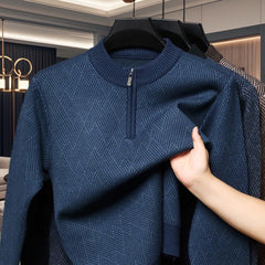 Fashionable Jacquard Warm Sweater