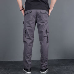 Men's Straight Loose Outdoor Casual Wear-resistant Work Pants