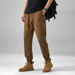 Ice silk thin loose sports pants