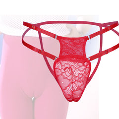 Low Waist Sexy Lace Mesh Thong