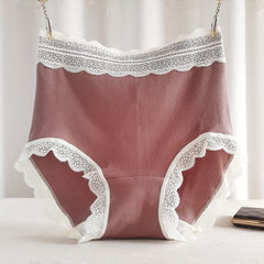 Cotton high waist tummy control briefs
