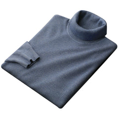 Turtleneck Warm Worsted Knit Sweater