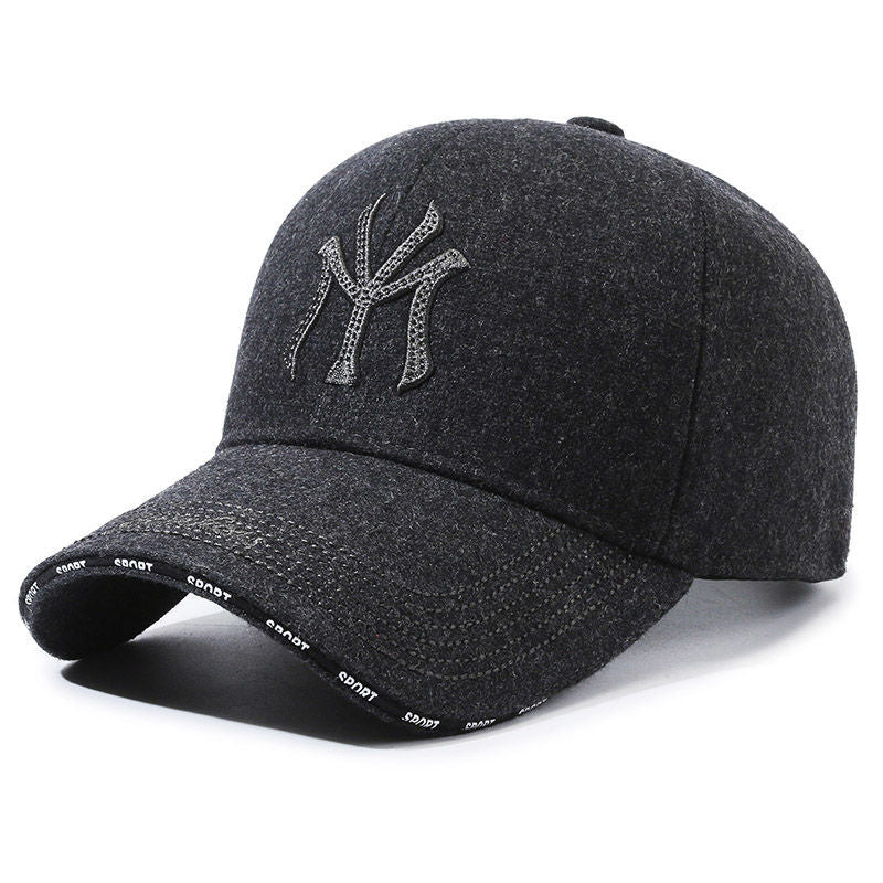 Men's Woolen Thick Warm Cap