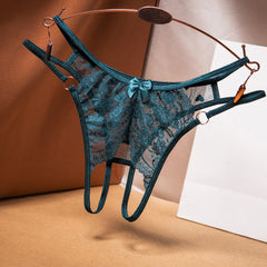 Lace Crotchless Transparent Sexy Thong