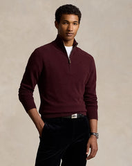 Men's Business Casual Lapel Knit Sweater