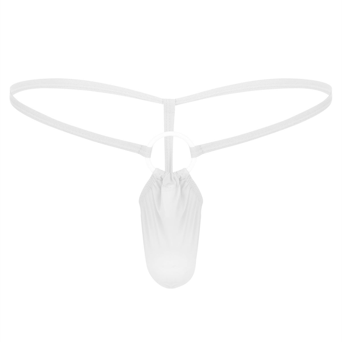 Men's Low Rise Sexy Ice Silk Thong