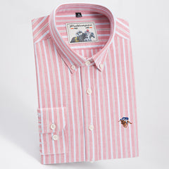 Men's New Fashion Slim Casual Plaid Bottoming Shirt