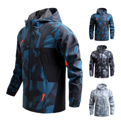 Men's Outdoor Casual Quick Dry Windproof Hiking Jacket