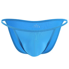 Men's Nylon Ice Silk Sexy Low Waist Briefs