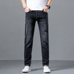 2024 Men's Cotton Stretch High-End Embroidery Jeans