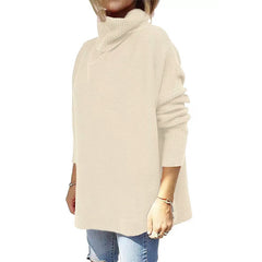 2023 Turtleneck Batwing Pullover Sweater