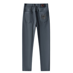 Men's Embroidered Casual Pants