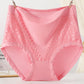 [6PCS] Large Size Antibacterial High Waist Tummy Control 100% Cotton Breathable Women's Panties