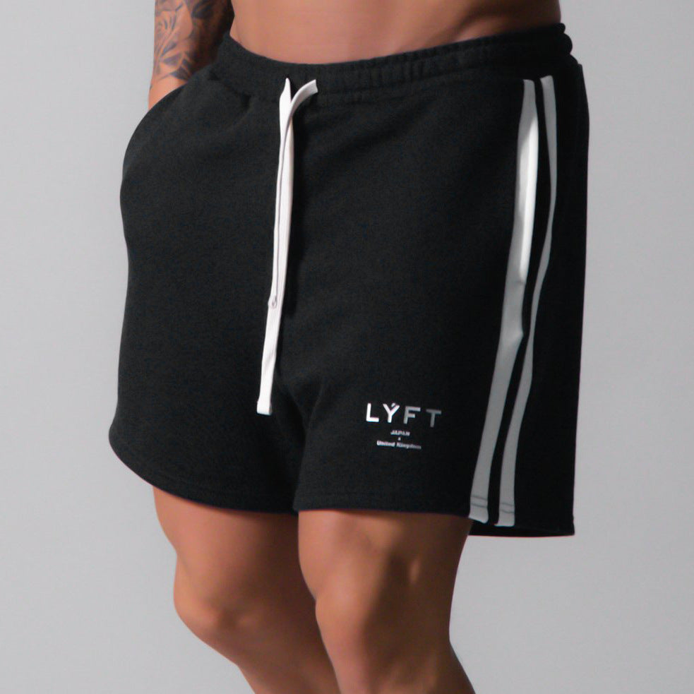 Men's Summer Fitness Running Training Breathable Stretch Casual Sports Shorts