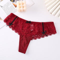 Sexy Lace Mesh Breathable and Comfortable Thong