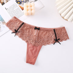 Sexy Lace Mesh Breathable and Comfortable Thong