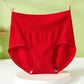 [6 PCS] New Large Size 100% Cotton Seamless High Waist High Elastic Panties