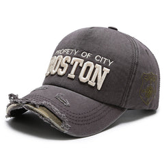 New personalized letter denim baseball cap