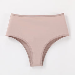2023 Women's High Waist Plus Size Cotton Panties
