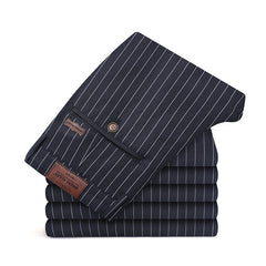 Men's Striped Fashion Slim Straight Casual Pants