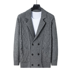 2023 Solid Color Knitted Cardigan