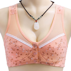 Ultra-thin Large Size Convenient Front Buckle Wireless Bra