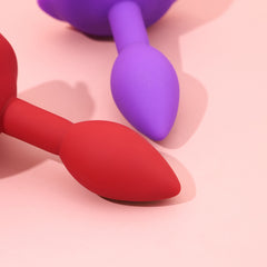 Rose Silicone Anal Plug